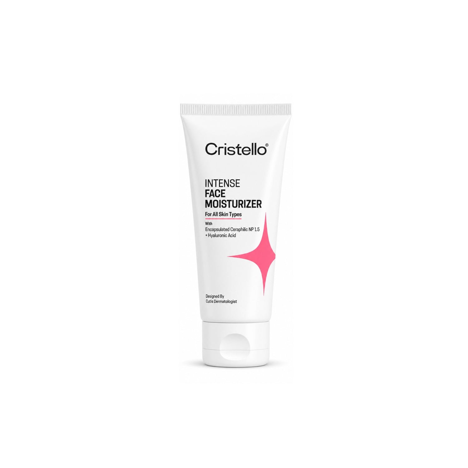 Cristello Intense Face Moisturizer 50ml – With Encapsulated Ceramide NP & Hyaluronic Acid for All Skin Types
